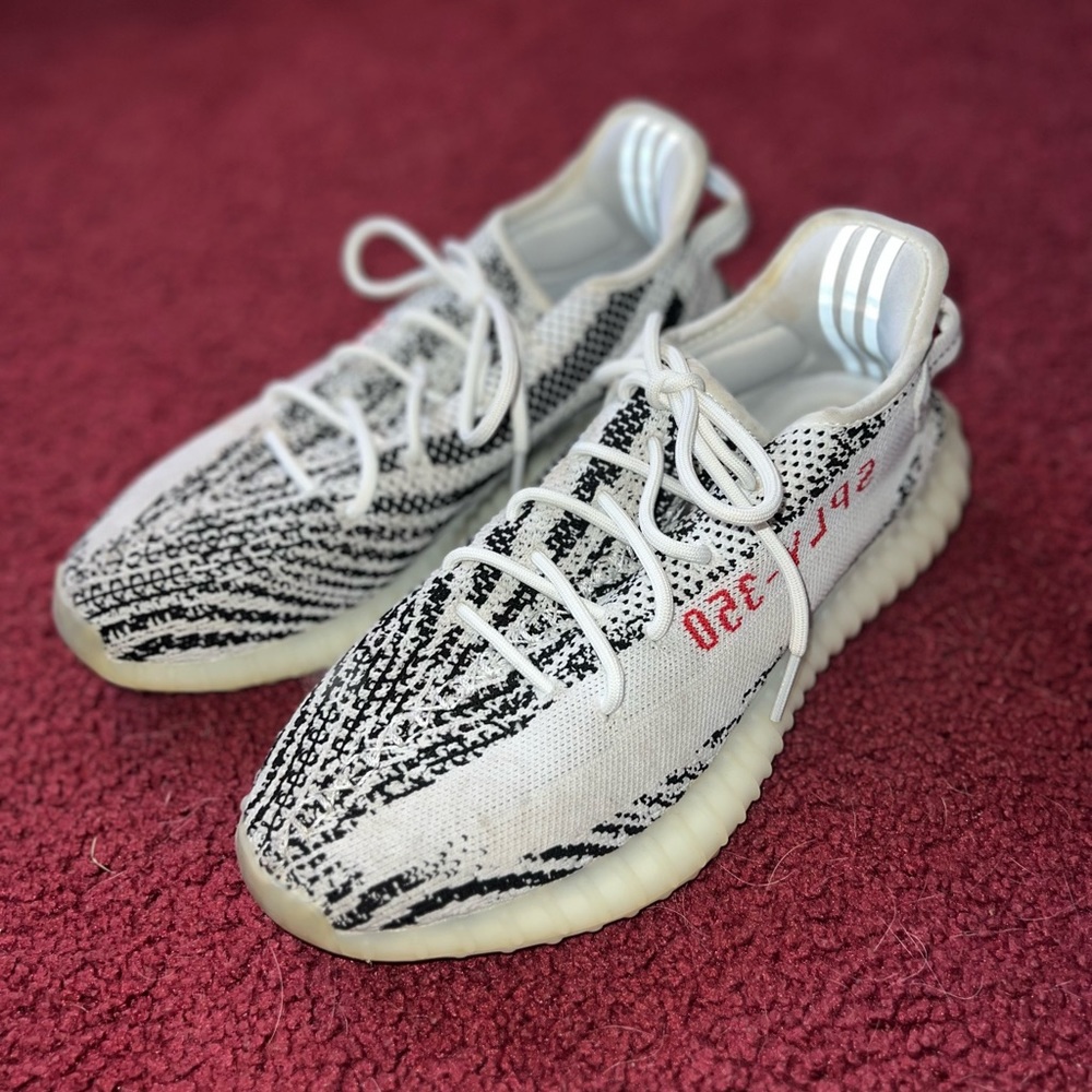 Men’s Zebra Yeezy Boost 350 V2